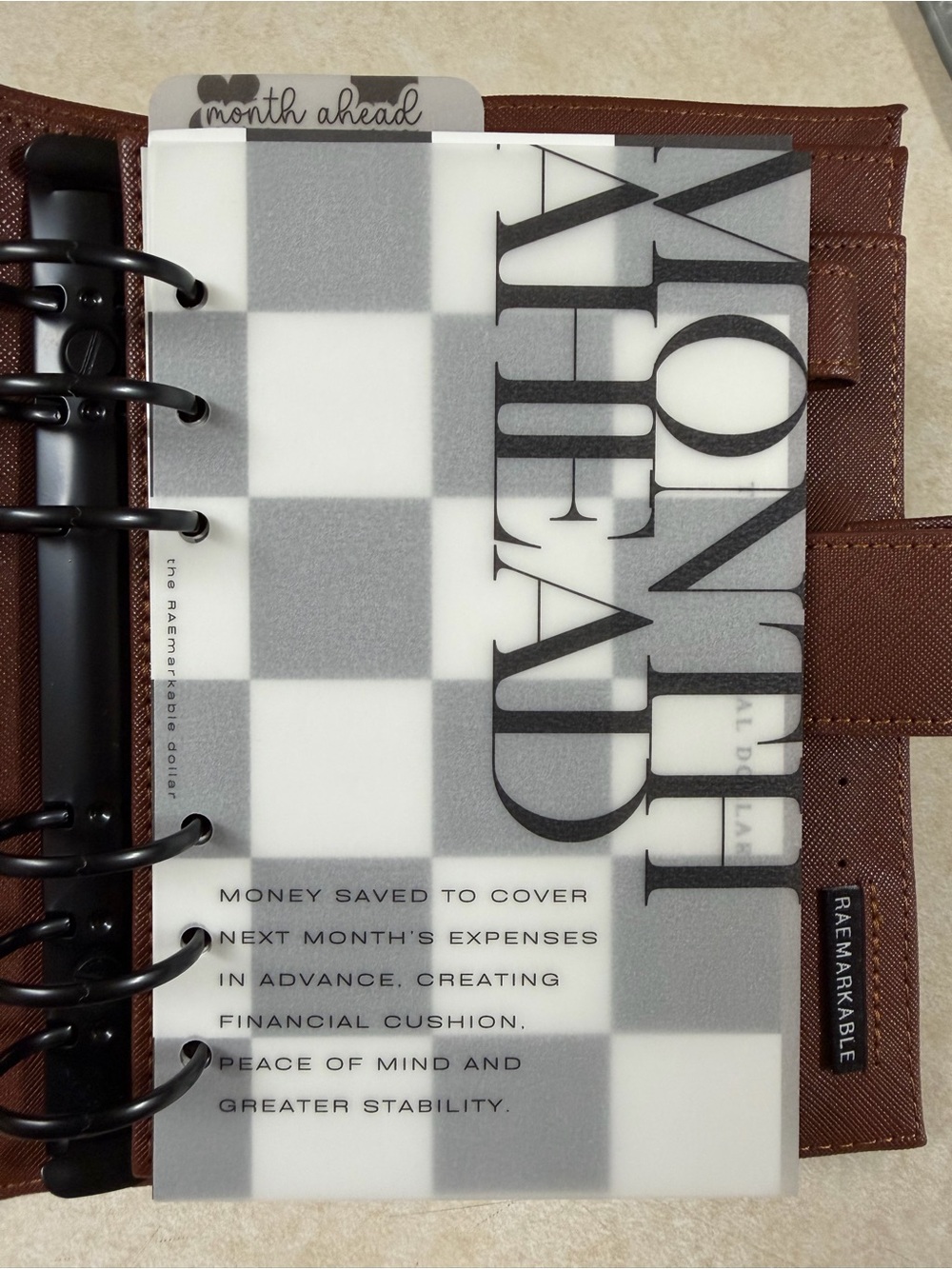 One Month Ahead Savings Inserts